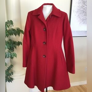 Red Wool Coat 🌺